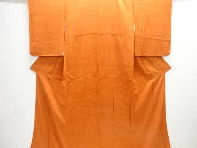 JAPANESE KIMONO / IROMUJI / WOVEN FLORAL PLANTS